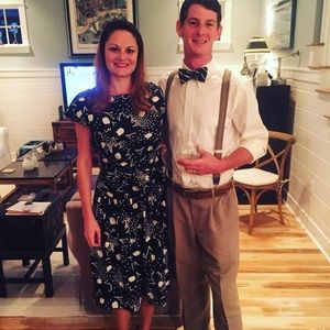 Vintage floral dress